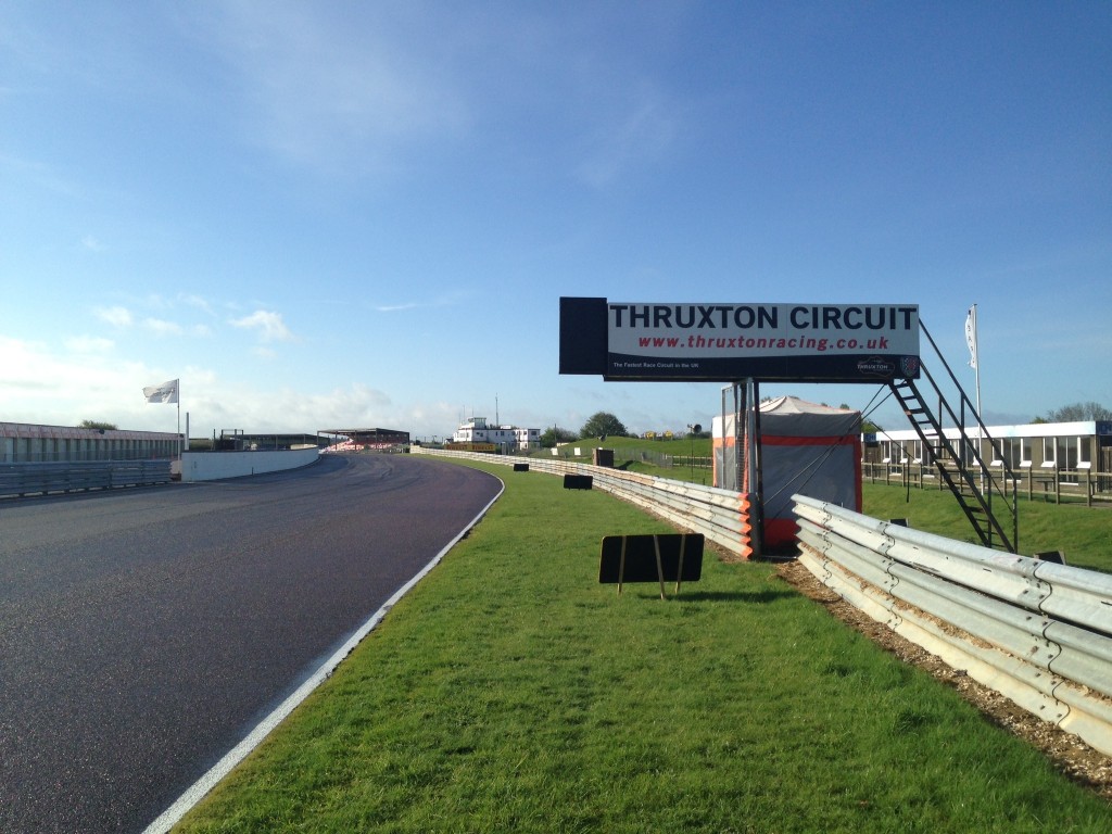 Blue sky here @thruxtonracing this...