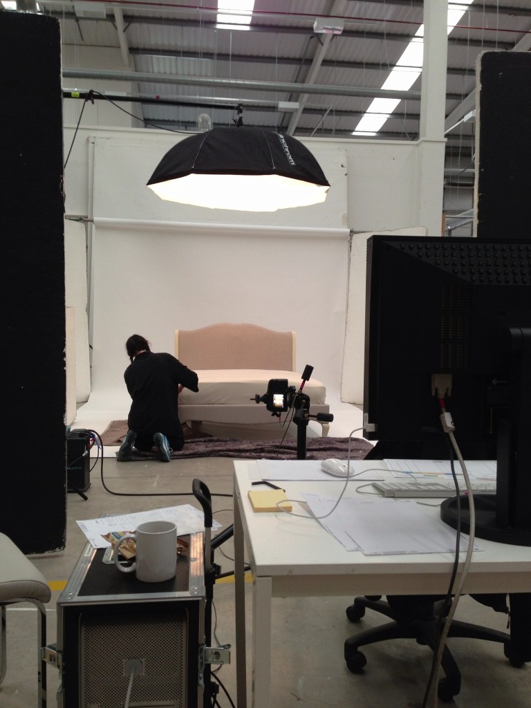 AW13 Bed shoot today for NEXT - Our...